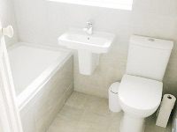 Beechtree Road, Formby - Full bathroom installation. We supplied and installed this bathroom.