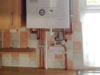 Boiler installation in Dingle.