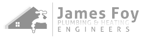 James Foy Plumbing Logo Greyscaled