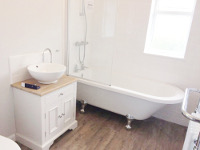 Full bathroom design, supply and installation in Woolton - beautiful finish.