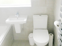 Beechtree Road, Formby - Full bathroom installation. We supplied and installed this bathroom.