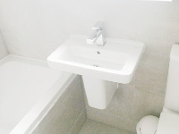 Beechtree Road, Formby - Full bathroom installation. We supplied and installed this bathroom.