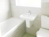 Beechtree Road, Formby - Full bathroom installation. We supplied and installed this bathroom.