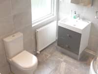 Full bathroom fitted on Briardale Road, Liverpool