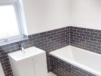 Bathroom fitted just off Allerton Road.