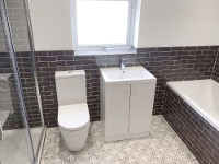 Bathroom fitted just off Allerton Road.