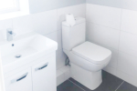 New bathrooms installed by our bathroom fitters. We supplied and fitted the bathroom suite.