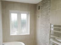 Stunning bathroom in Aintree. We supplied and fitted the whole bathroom.