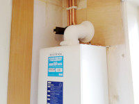 Boiler Conversion completed on Muirhead Avenue, Liverpool - we installed a brand new Baxi combi boiler.