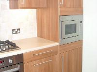 Full kitchen installations completed by our kitchen fitters - including all the plumbing, electrics and gas installation.