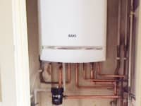 Baxi boiler with new vertical flue off Stanley Road