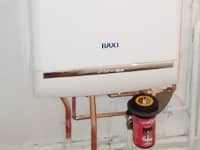 BAXI Duo-tec boiler fitted.