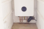 Multiple boilers installed throughout the city.