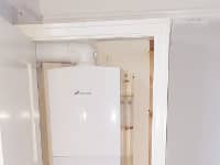 Worcester boiler installed on finance.