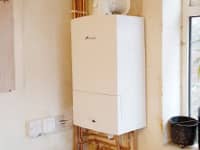 Domestic homeowner boiler installtion..