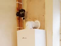 Domestic homeowner boiler installtion..