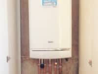 Boiler swap for a housing client.