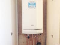 Boiler swap for a housing client.