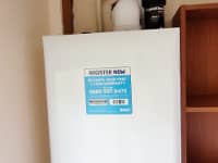 Burns close - new baxi boiler.