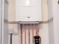 Hillview Gardens boiler installation.