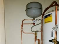 Unvented cylinder installation in Liverpool