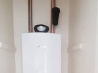 Multiple central heating systems installed with a street owned by a landlord.