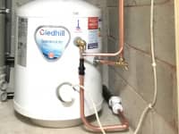 Unvented cylinder installation in Liverpool