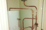 Multiple unvented hot water cylinder replacements and boiler swaps.