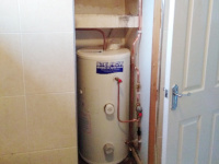 Unvented cylinder installation in the Wirral