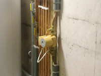 Unvented cylinder installation in a care home, Liverpool