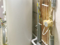 Unvented cylinder installation in a care home, Liverpool